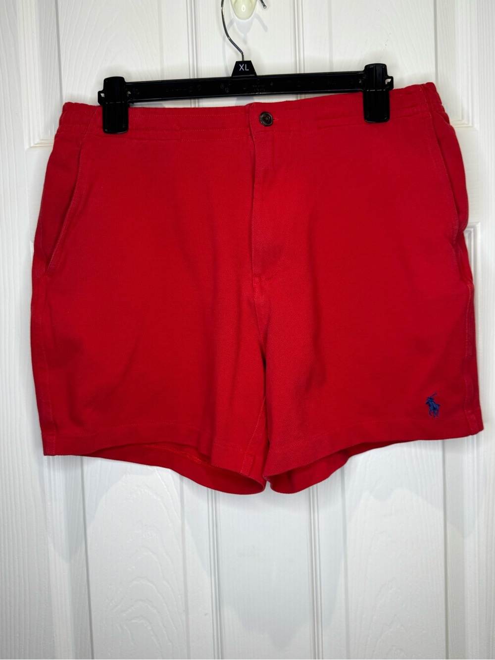 Polo Ralph Lauren Men's Medium Prepster Mesh Red Shorts